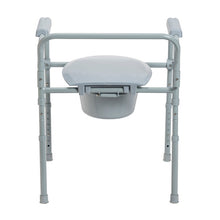Load image into Gallery viewer, FOLDING STEEL COMMODE