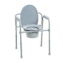 Load image into Gallery viewer, FOLDING STEEL COMMODE
