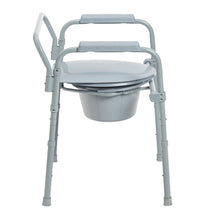 Load image into Gallery viewer, FOLDING STEEL COMMODE
