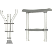 Load image into Gallery viewer, UNIVERSAL ALUMINUM CRUTCH WITH ACCESSORIES
